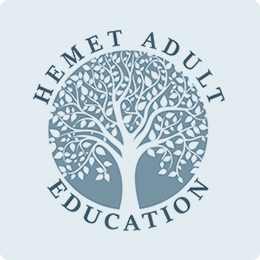 Hemet Adult Education Logo
